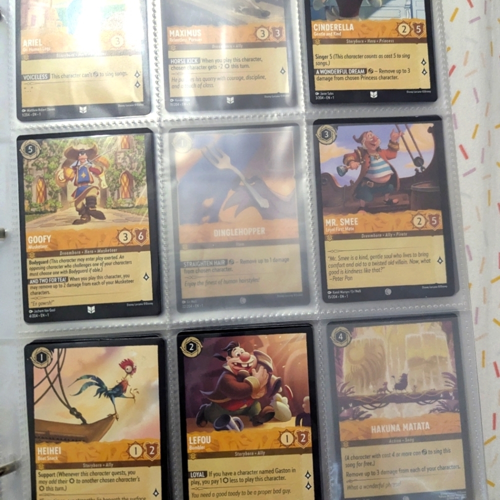 Disney Lorcana Binder